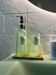 Set Bagno Yu Gin Artigianale - Dispenser Sapone e Portaspazzolini