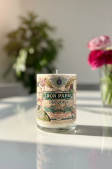 Candela in Bottiglia Don Papa Baroko Riciclata – Design Artigianale