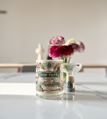Candela in Bottiglia Don Papa Baroko Riciclata – Design Artigianale
