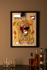 Quadro Aperitivo Italiano- Arredo Design Artigianale
