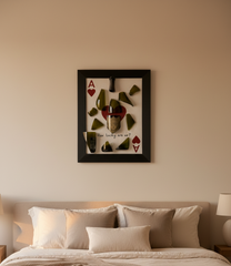 Quadro Artigianale – “How lucky are we?”- Opera d'Arte con Dom Pérignon