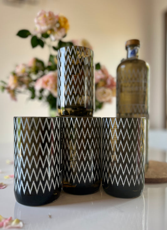 Set bicchieri Bobby's gin (difetto)