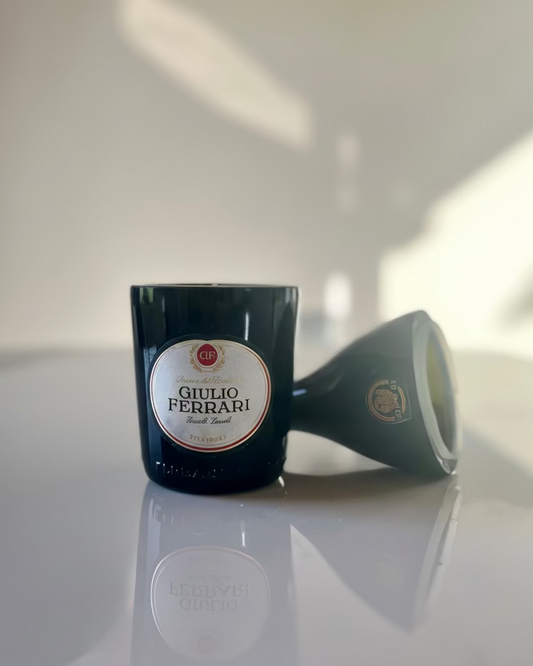 Candela Giulio Ferrari con Tappo | Trento DOC Riciclato (incisione personalizzata)