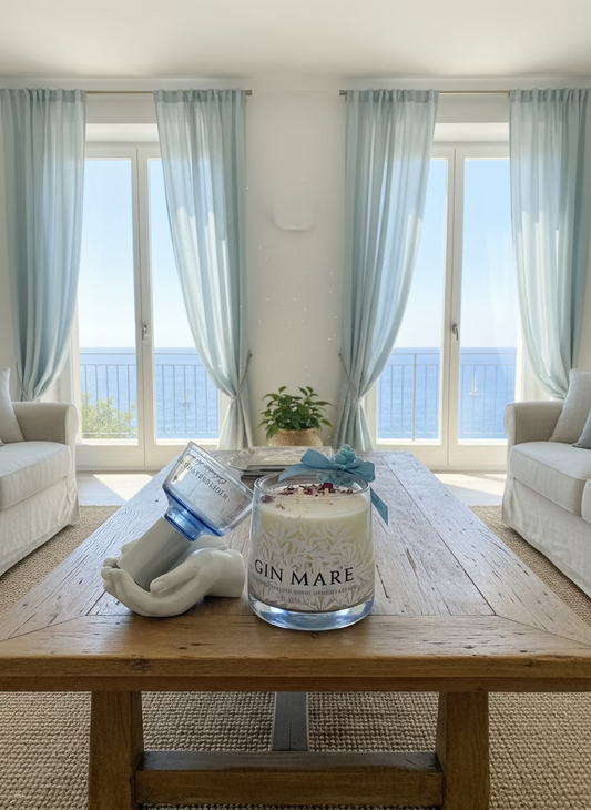 Candela Mare Big con tappo (incisione personalizzata)