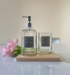 Set Bagno Nikka Whisky Artigianale - Dispenser Sapone e Portaspazzolini