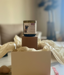 CANdela Carlino - Candela Profumata per Amanti dei Cani | Vino Riciclato