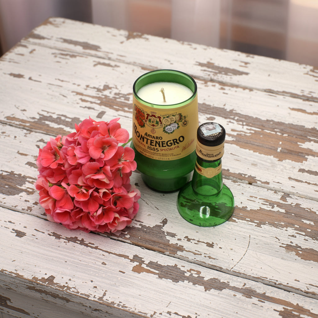 Candela Monte con tappo (incisione personalizzata)