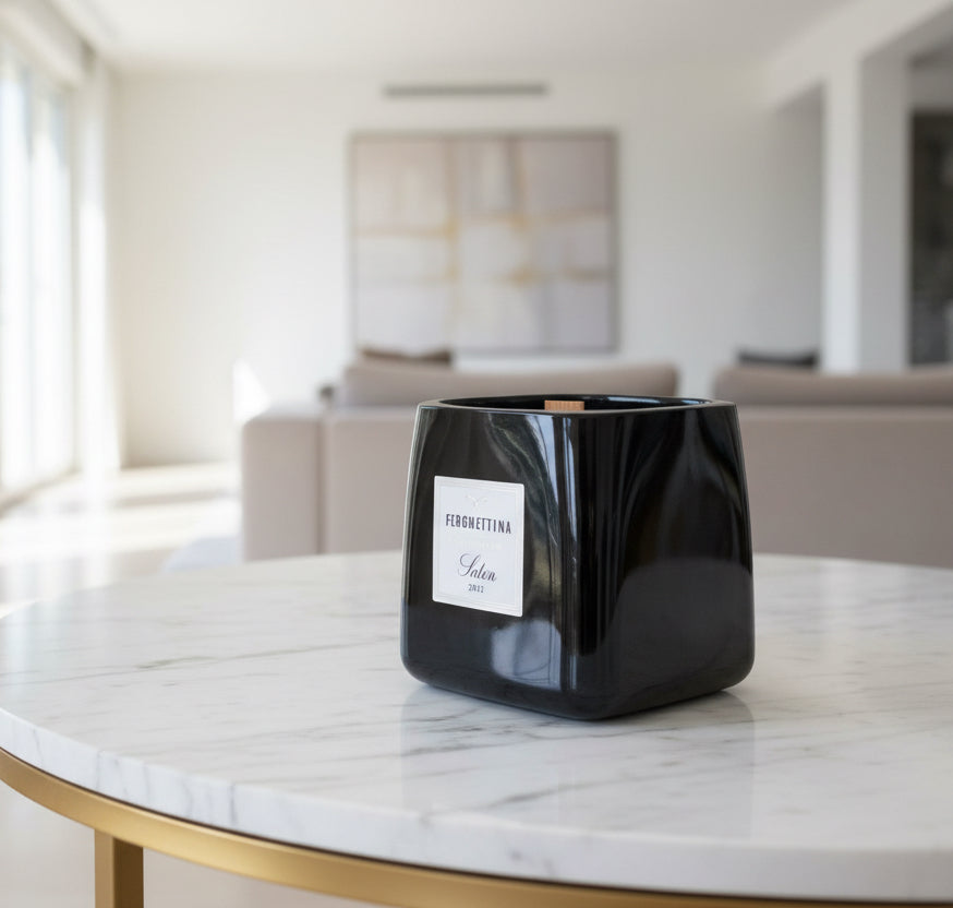 Candela Saten no tappo (incisione personalizzata)