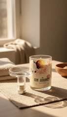 Candela Mongolfiera con tappo (incisione personalizzata)