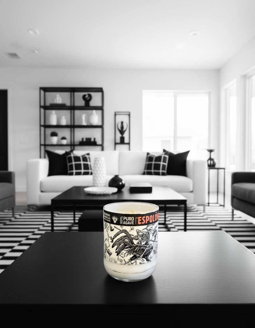 Candela Espolon con tappo (incisione personalizzata)