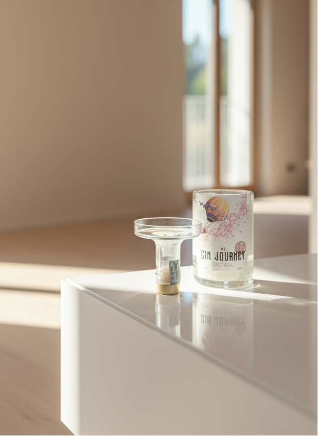 Candela Mongolfiera con tappo (incisione personalizzata)