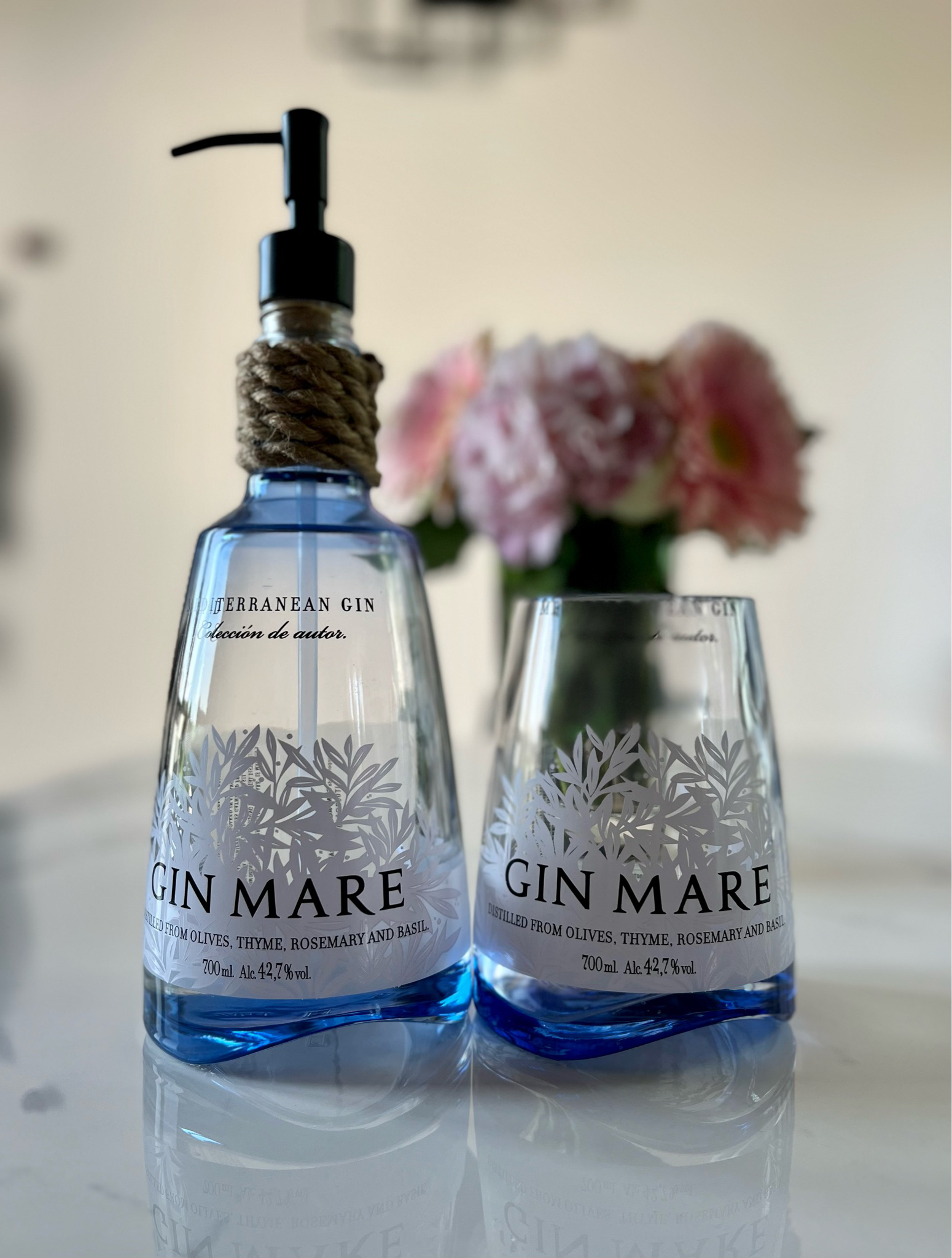 Set Dispenser e Portaspazzolini Mare