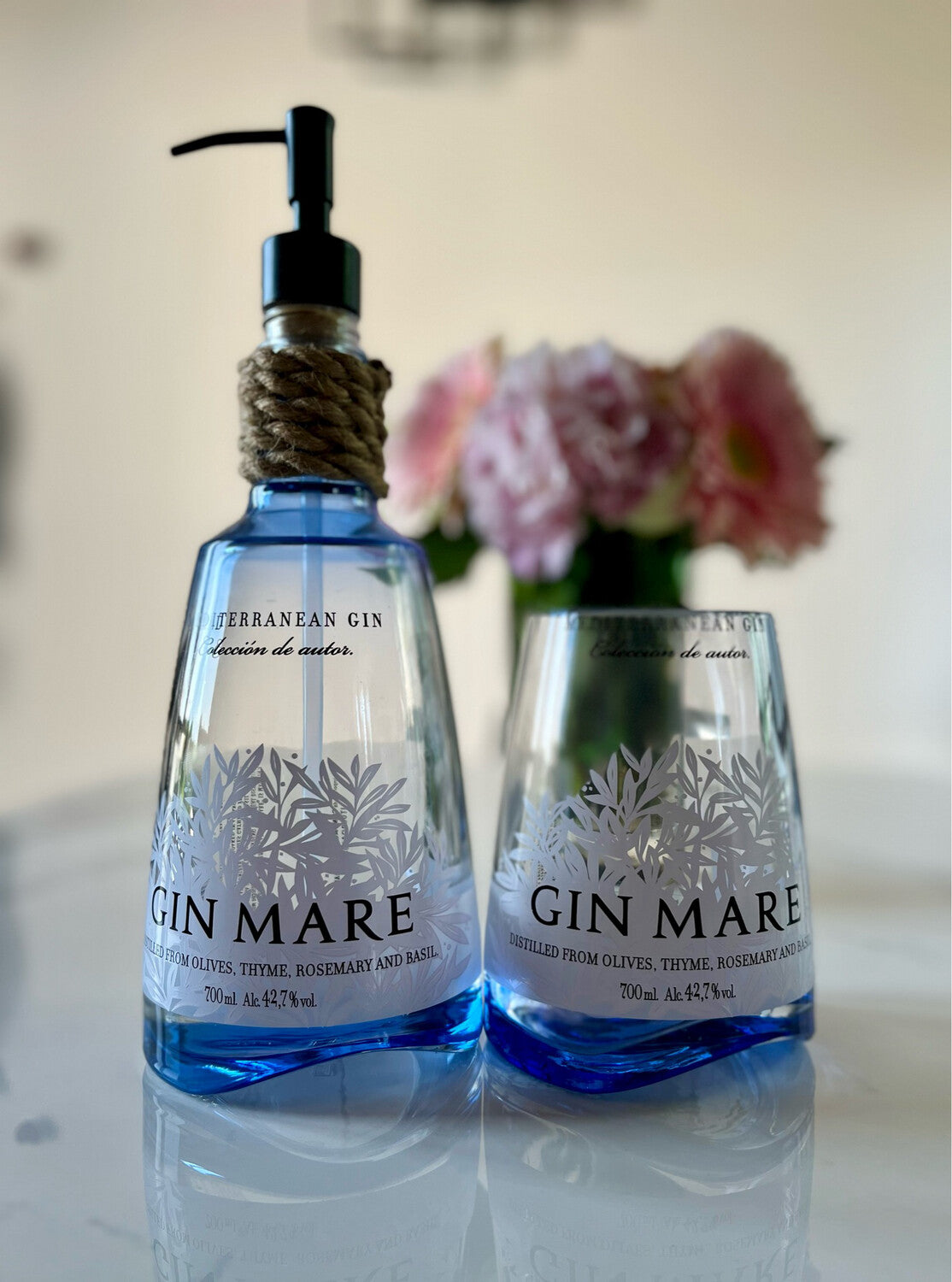 Set Dispenser e Portaspazzolini Mare