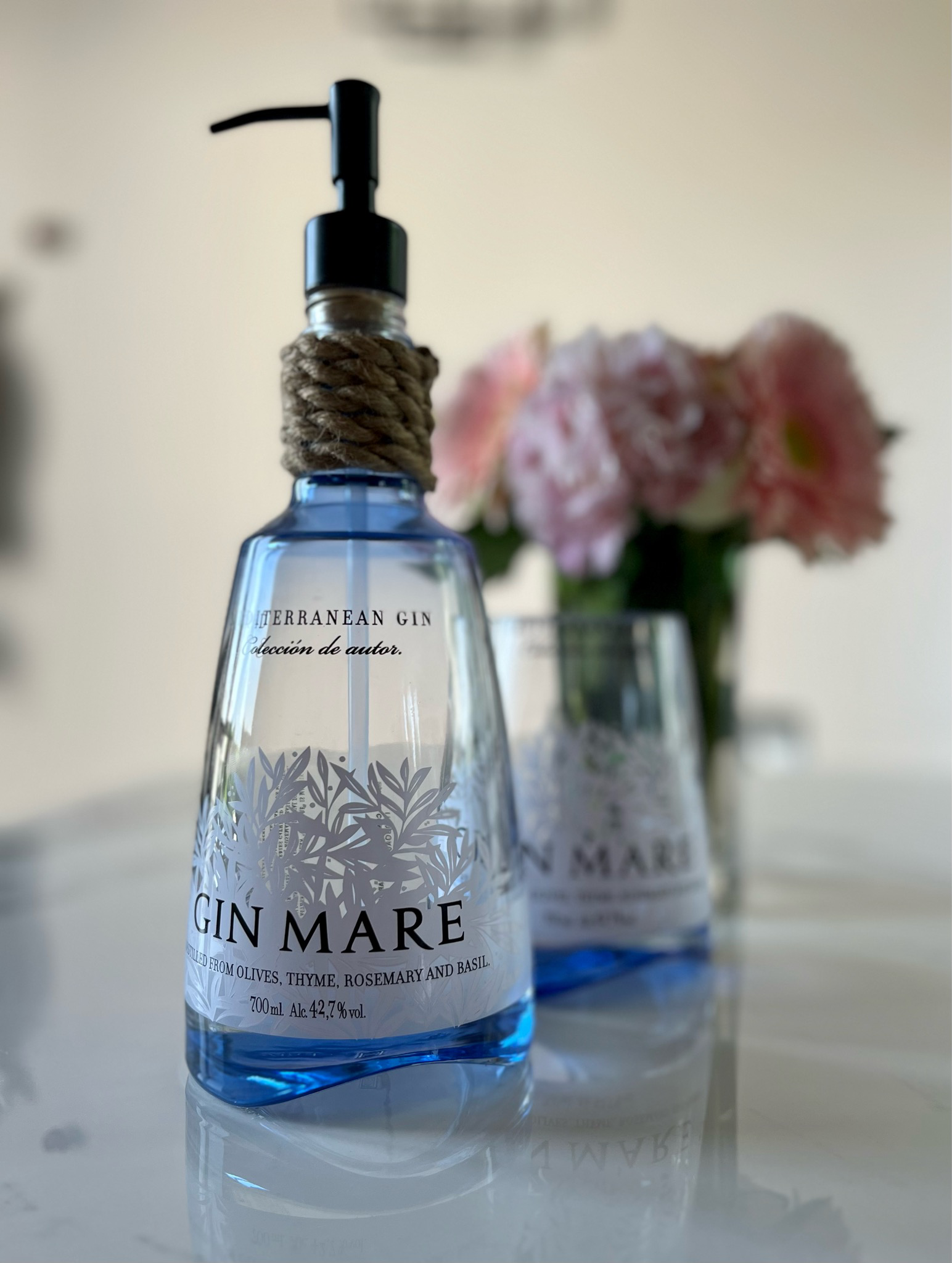 Set Dispenser e Portaspazzolini Mare