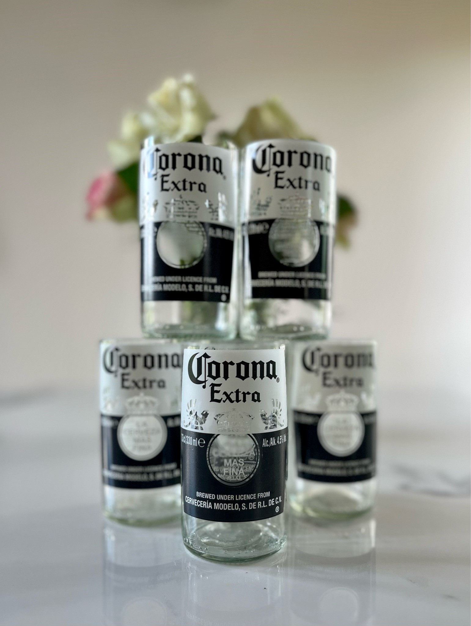 Set bicchieri Corona (incisione personalizzata)