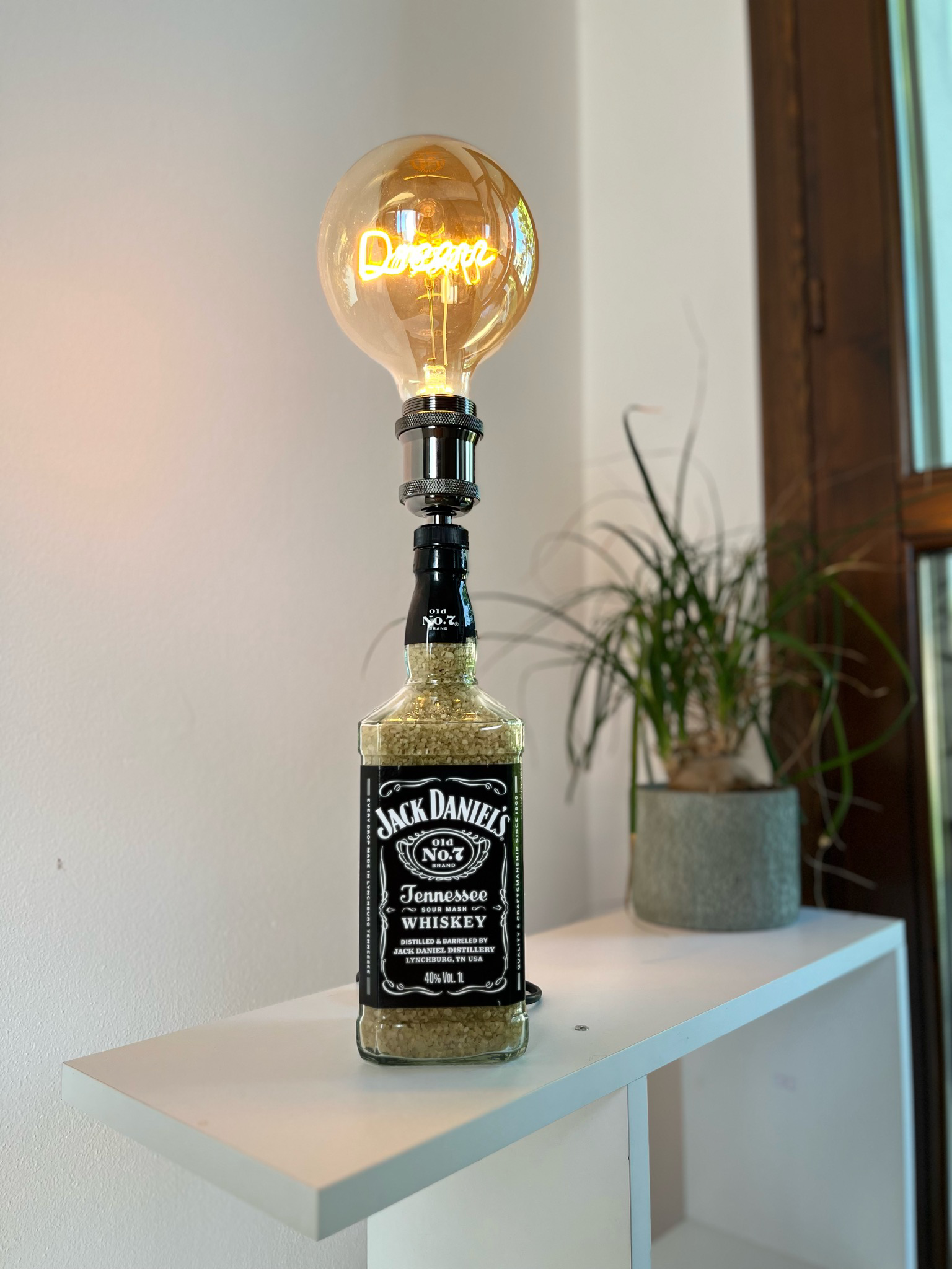Lampada Jack Daniel's con lampadina dream