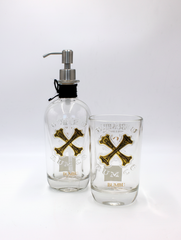 Dispenser portasapone e portaspazzolini X