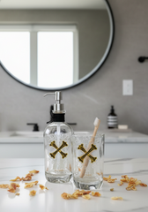 Dispenser portasapone e portaspazzolini X