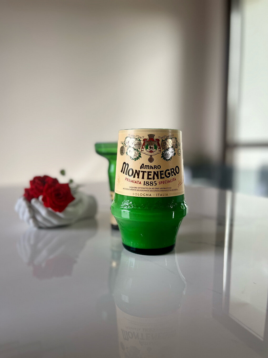 Candela Monte con tappo (incisione personalizzata)