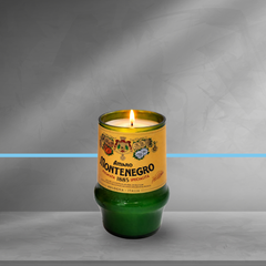 Candela Amaro Montenegro con tappo — Artigianale riciclata design storico