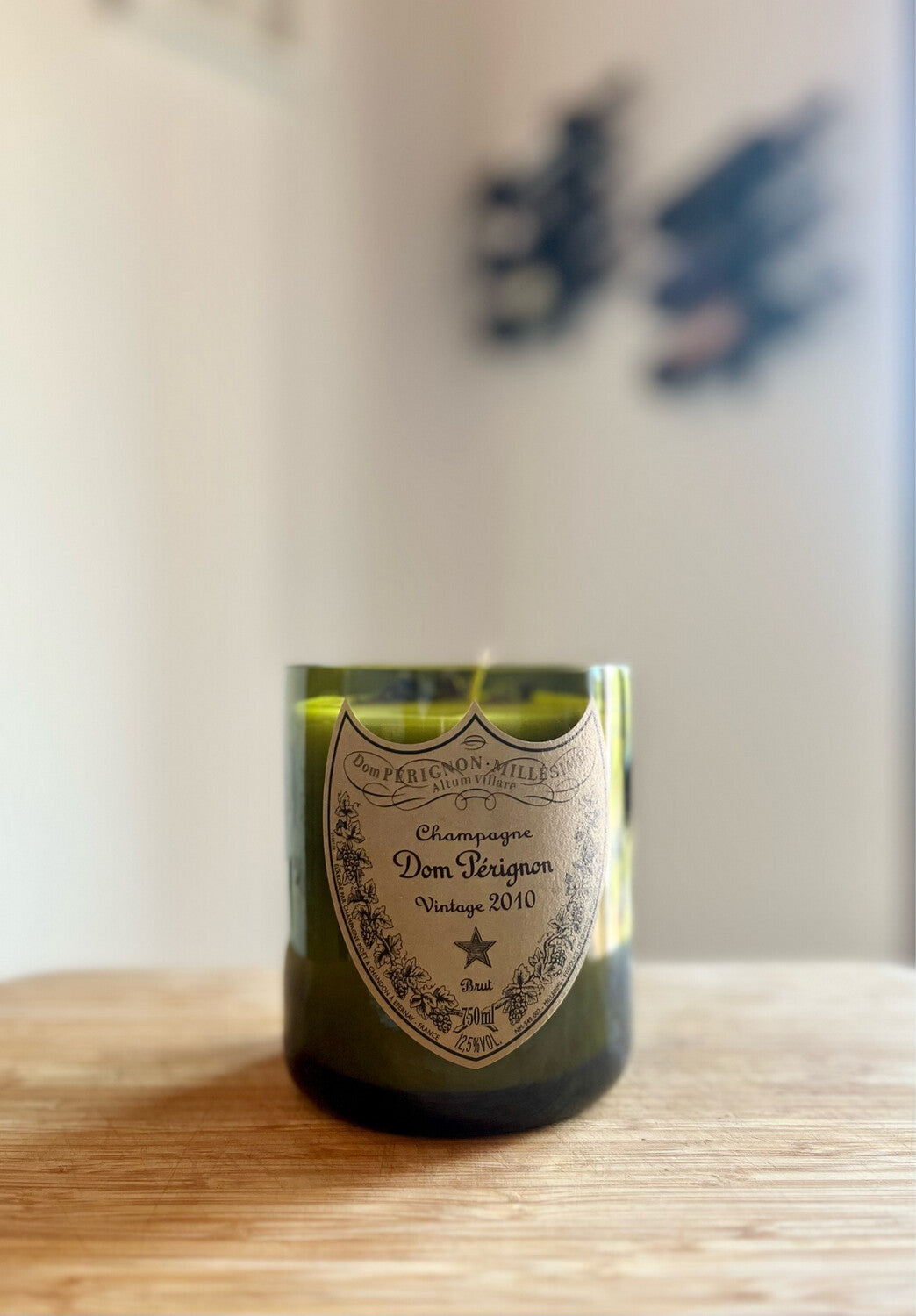 Candela in bottiglia Dom Perignon – La barista disoccupata