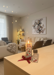 Candela Arte Teschio con tappo