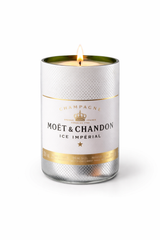 Candela Moët Ice Impérial Senza Tappo | Champagne Bianco Riciclato (incisione personalizzata)