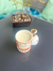 Candela Porcelain arancio — Artigianale design porcellana