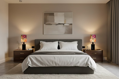 Lampada Hendrick's Flower - Design Gin (incisione personalizzata)