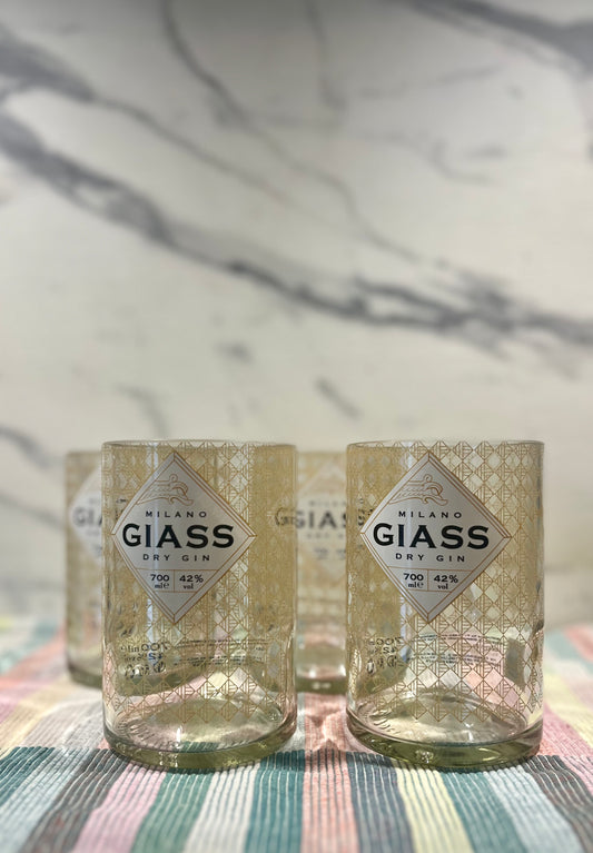 Set bicchieri Giass gin (incisione personalizzata)