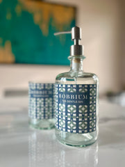 Set dispenser e portaspazzolini Bobbium