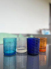 Set 4 Bicchieri Poli multicolor (incisione personalizzata)