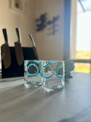 Set 2 Bicchieri Malfy Azzurro (con difetto)