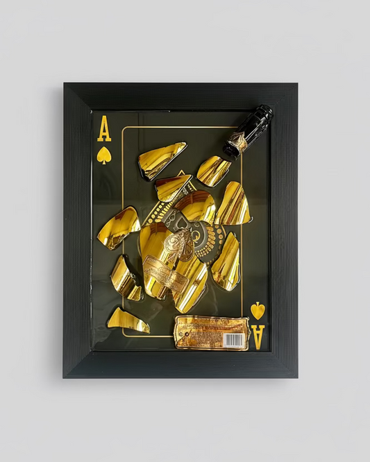 Quadro "Asso di Armand" - Arredo Design Artigianale Ultra Premium