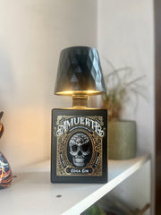 Lampada Amuerte nera con ricarica USB