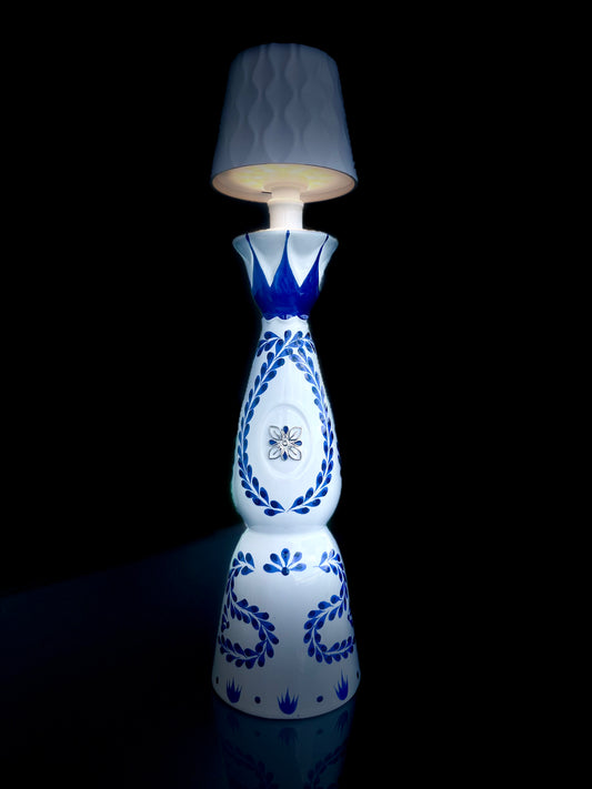 Lampada Azul con ricarica USB
