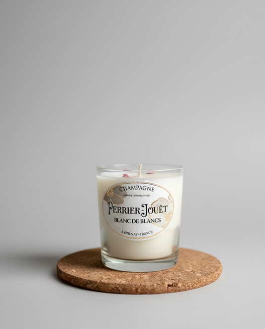 Candela Perrier-Jouët Grand Brut Senza Tappo | Champagne Riciclato (incisione personalizzata)