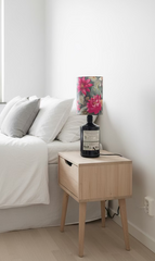 Lampada Hendrick's Flower - Design Gin (incisione personalizzata)