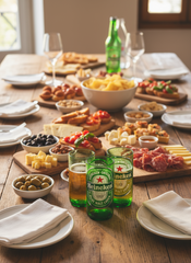 Bicchieri da Bottiglie Heineken Riciclate