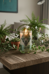 Candela Lonewolf Gin Riciclata – Design Artigianale in Vetro