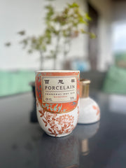 Candela Porcelain arancio — Artigianale design porcellana