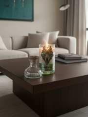 Candela Lonewolf Gin Riciclata – Design Artigianale in Vetro
