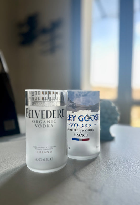 Set 2 bicchieri Double Vodka (incisione personalizzata