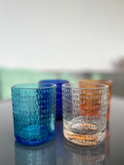 Set 4 Bicchieri Poli multicolor (incisione personalizzata)