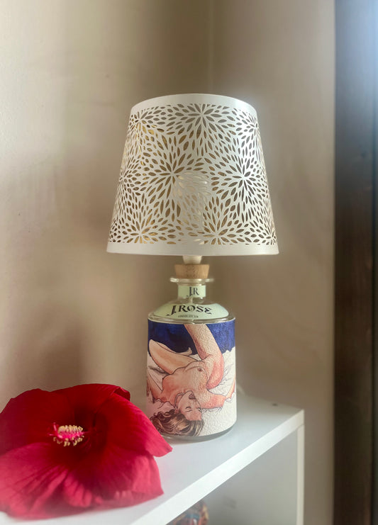 Lampada J.Rose bianco e oro