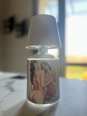 Lampada J.Rose bianca con ricarica USB