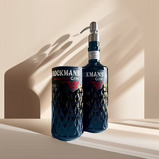 Set Bagno Brockman's Artigianale - Dispenser Sapone e Portaspazzolini