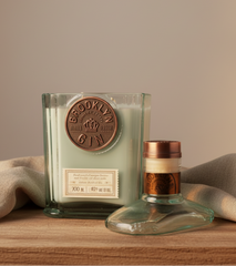 Candela Gin Brooklyn con tappo — Artigianale riciclata design americano