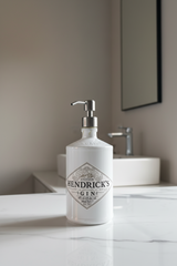 Dispenser Sapone Hendrick's White Artigianale - Accessorio Bagno di Design