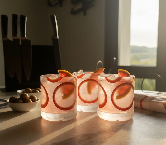 Bicchieri Malfy Rosa Riciclati – Pezzi Unici con Imperfezioni | Outlet